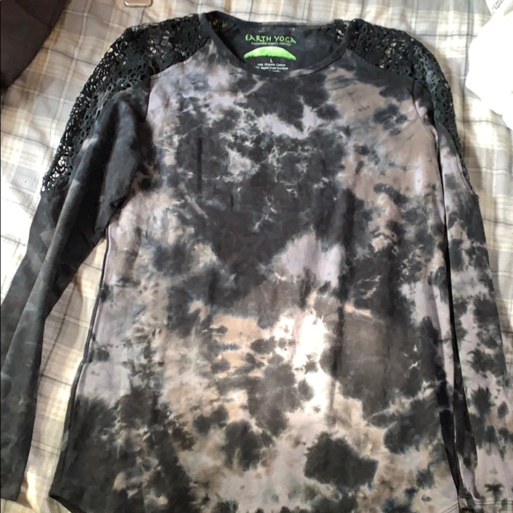 long sleeve yoga shirt